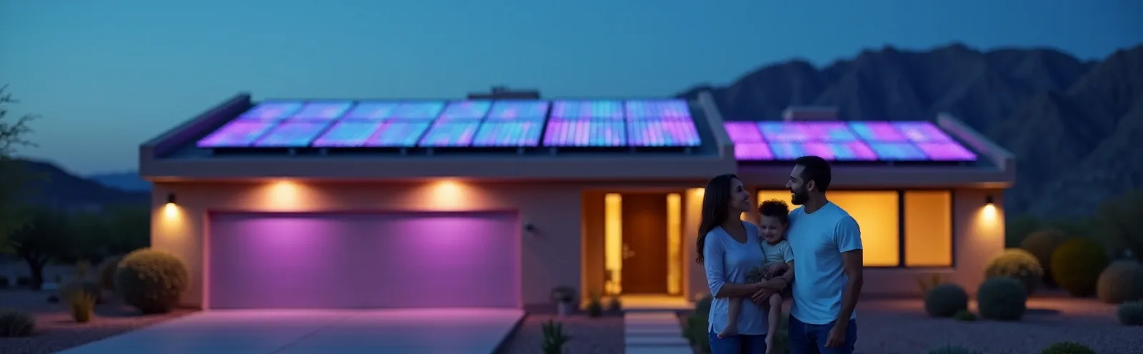 A home powered by Nova Grid Solar